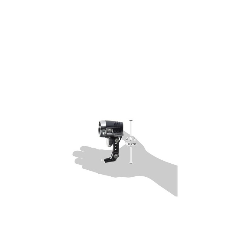 Axa Blueline Spotlight, Black, 10 x 5 x 3 cm