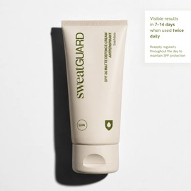 Sweat Guard SPF30 Antiperspirant Sun Cream Moisturiser for Face 50ml