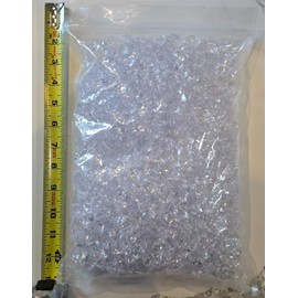 Unbranded Acrylic Crystal Gem Stone Fake ICE Rocks Table Scatter Vase Decoration