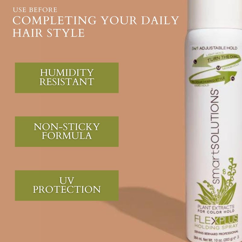 SMART SOLUTIONS Flexible Holding Spray Plus, 10oz | Non-Sticky |