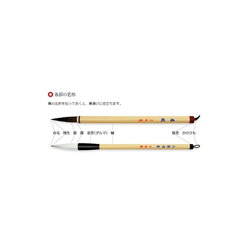 Hiroshima Brush, Fine Brush, Elegant Water Brush, H-10, No. 8
