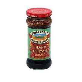 Kona Coast Marinade & Grilling SauceIsland Teriyaki (6x15Oz)