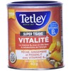 Tetley Super Herbal Boost Tea: Peach, Ginger & Dandelions with