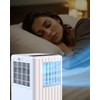 8000BTU Portable Air Conditioner with Ultimate Versatility and Whisper-Quiet Performance