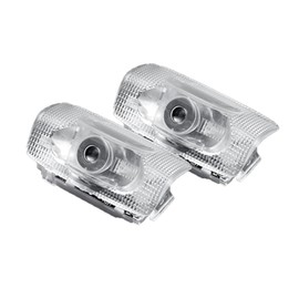 Ltsplay Vellfire 20 Series 30 Series Car Door Lamp, Curtain Lamp, Fade Resistant, Door Welcome Light, HD Logo Projection, Courtesy, Angle Adjustable, Set of 2, Compatible with New Vellfire