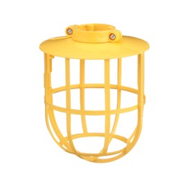EATON Wiring 1465Y-SP-L 200-Watt Plastic Trouble Lamp Guard with Adjustable Collar, Yellow