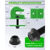 MOLAVIEE 2 Pack 3/8" Tractor Bucket Grab Hooks, Grade 70