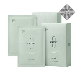 Q-TEM Post Mask Set 25ml 10eax 2 Pore Care Skin Soothing Elastic Skin / 큐템포스트마스크세트25ml10eax2모공케어피부진정탄력있는피부
