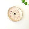KATOMOKU plywood clock 21 radio clock sweep (continuous second hand)