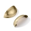 khtumeware 5 Pack 2-1/2" Drawer Pulls Champagne Bronze Cabinet Cup