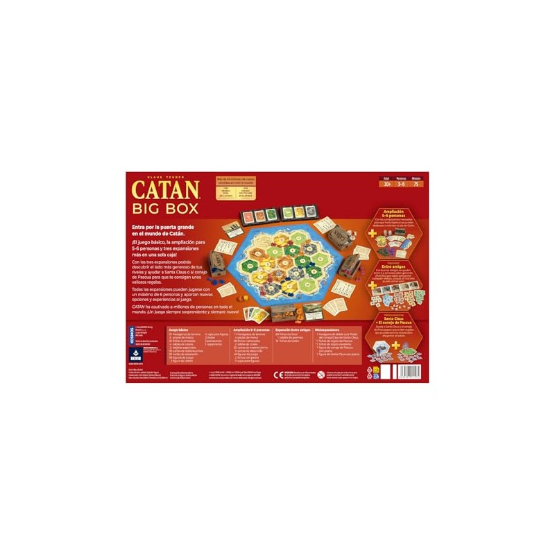 Devir Catan Plus Juego de Mesa en Español