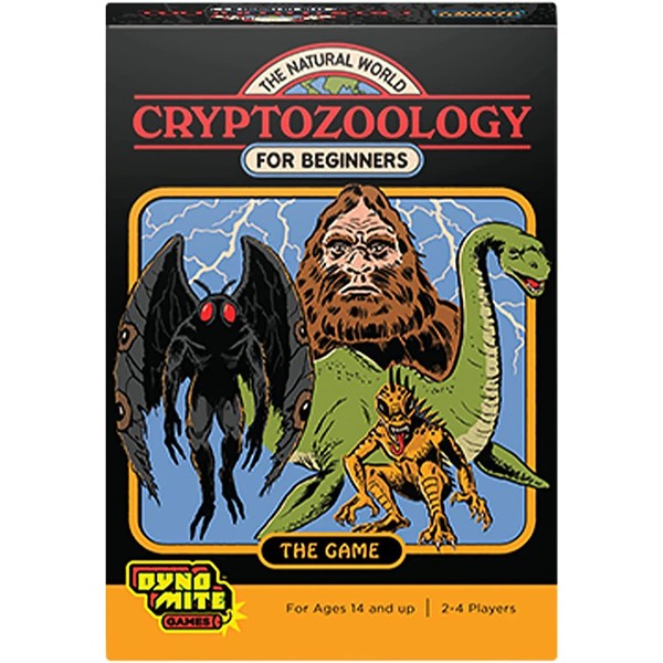 Cryptozoic Entertainment Cryptozoology for Beginners: Steven Rhodes Games VOL. 2 - Dark Retro Creature Drafting Set Game, Ages 14+, 2-4 Players, 20-45 Min (CZE29477)