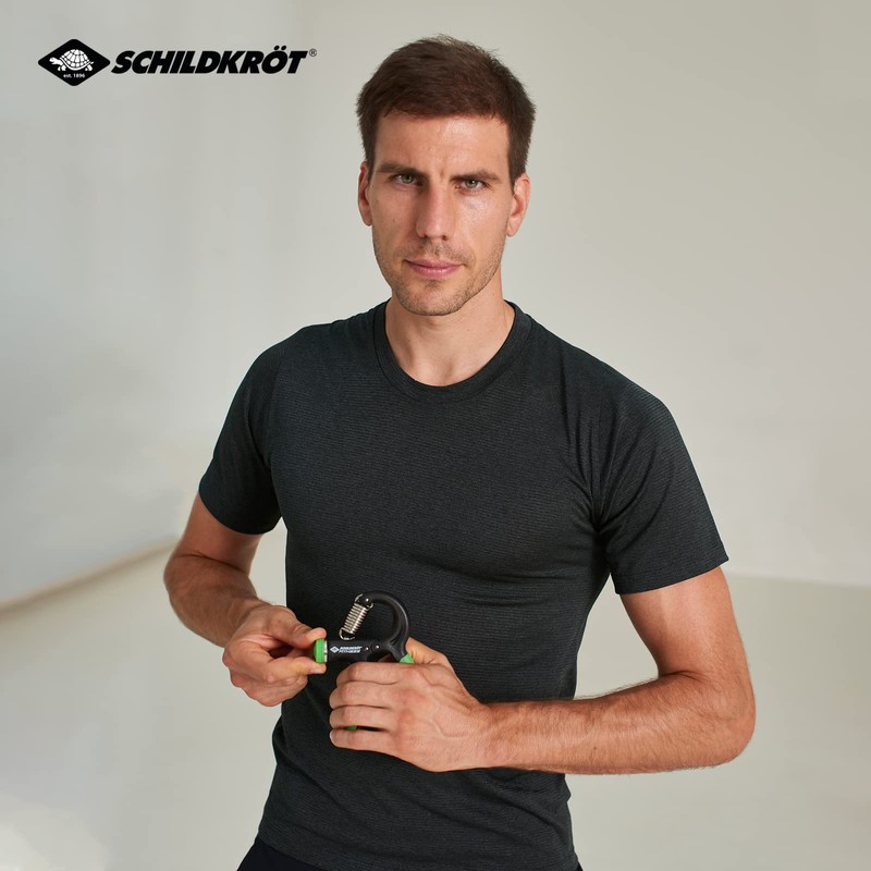 Schildkröt Fitness Unisex's Hand Grip Pro Muscle Trainer, Green/Grey, Medium