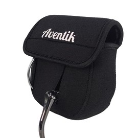 Aventik Fishing Spinning Reel Cover Pouch, Fishing Reel Protective Case, Compatible with 3000-7000 Series Spinning Reels Storage, 3 Sizes Choices (1 PACK, M(3000-6000))