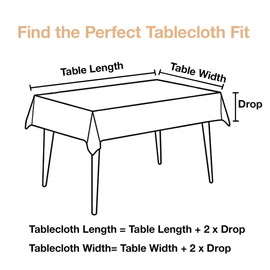 SPRICA Round Jacquard Tablecloth 160cm Water Resistant Solid Colour Heavy Weight Soft Table Cover, Machine Washable, Round 160cm, Golden Yellow