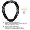 nean Bicycle Chain Lock with a Number Bicycle Chain Lock,