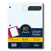 iScholar Quad Filler Paper, 4 Squares per Inch, 10.5 x