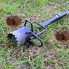 Omesata Sod Plugger, Bulb Planter with Long Handle and Serrated
