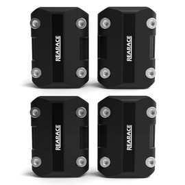REARACE 2 Pair Motorcycle Bumper Blocks, 22MM/25MM/28MM Engine Guard Bumper Crash Bar Protectors Motorcycle Drop Guard Block Protection Decor