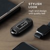 kwmobile Key Cover Compatible with Mazda - Carbon