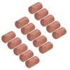 15Pcs Wooden Essential Oil Diffuser Rosewood Portable Mini Round Aromatherapy