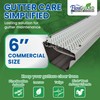 FlowGuard USA Made Professional DIY 6 Inch 50-Year Gutter Cover