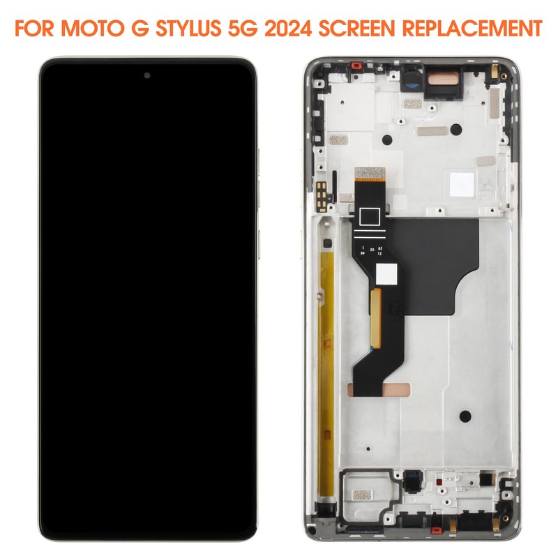 for Moto G Stylus 5G 2024 Screen Replacement for Moto