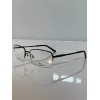 Chesterfield NIB Chesterfield 891T 003 Black Titanium semi-rimless eyeglasses 56mm