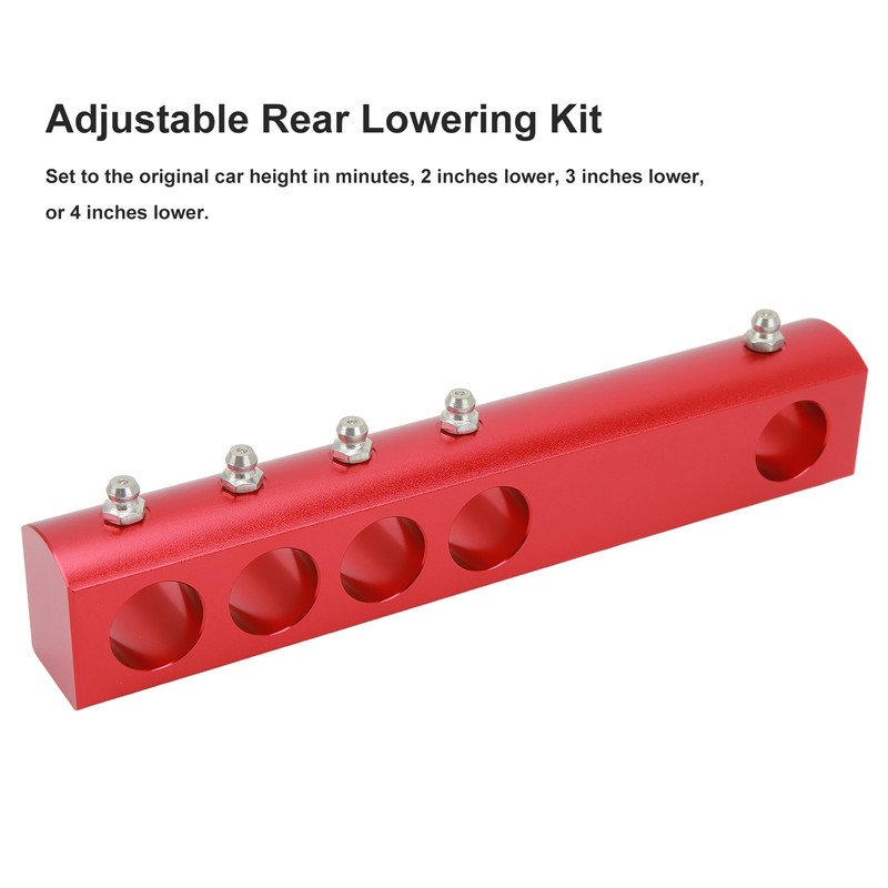 ATV Rear Suspension Link Kit CNC Aluminum Precise Adjustable Rear