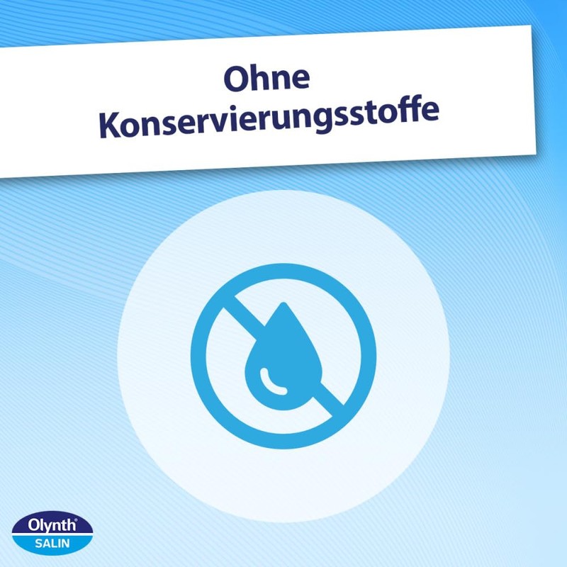 Olynth salin Nasenspray ohne Konservierung, 15 ml