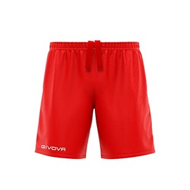 GIVOVA Pantaloncino Capo Interlock Rosso Tg. L