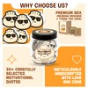 Positive Dumpling Jar with 60 Daily Affirmation Cards, Emotional Support