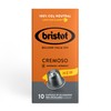 Bristot Cremoso Aluminium Capsules Compatible with Nespresso Original Line Machines