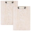 Sancake Com SCB-05-WH-2 Clipboard, A4, 2 Pieces, MDF, White