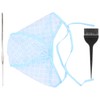 Gorro para mechas, Reutilizable Highlight Cap, con Pinceles para Teñir
