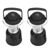 2Pcs COB LED Camping Lamp Portable Night Light with Compass