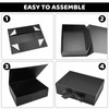 Black Gift Box with Lids, Magnetic Gift Box Luxury Present
