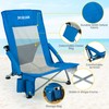 XGEAR Beach Chair Sturdy Beach Chairs for Adults with Cooler