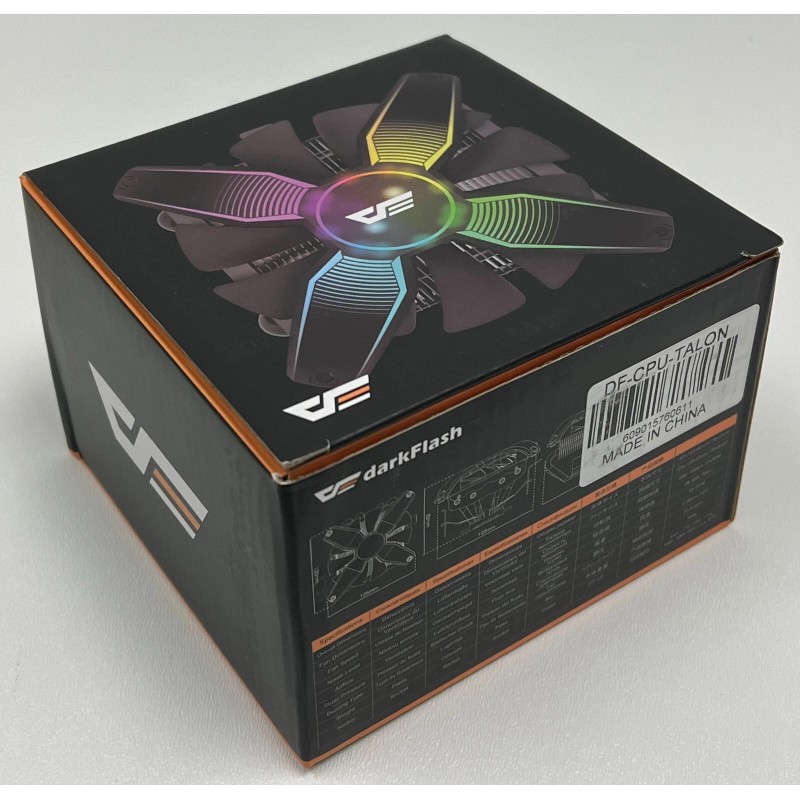 DarkFlash Talon LGA1151 AM4 CPU Cooler RGB PWM Fan Four