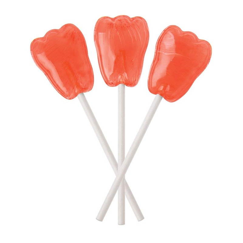 Dr. John's Healthy Sweets Watermelon Lollipops with Zero Sugar, Dye-Free,