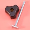 ZDSFSD 2 Set T Screw and M8 Plastic Handle,Metal Quick
