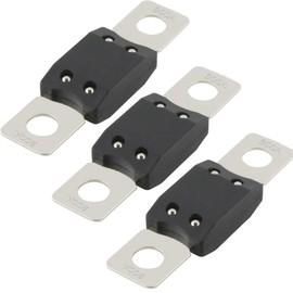 MEGA AMG Hight Current Fuses 3Pcs, 300Amp Bolt Mount High Current Protection for Car Vehicles Trucks Buses Caravans (300A)