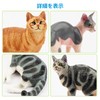 EYSCOTA CAT アニマルフィギュアセット、子供用プラスチック動物