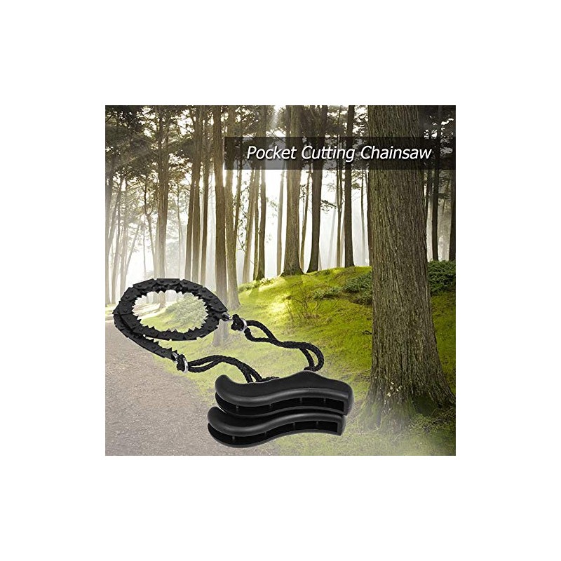 2PCS Pocket Chain Saw, Pocket Chainsaw Hand Chainsaw, Portable Outdoor