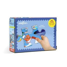 eeBoo: Sea Exploration 20 Piece Big Puzzle, Perfect Project for Little Hands, Aids in Development of Pattern, Shape, and Color Recognition, Offers Children a Challenge, Perfect for Ages 3 and up