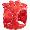 Choke Free Harness - Red Polka Dot (X-Small)
