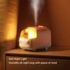 Cute Small Humidifier 350ml Bear Bus Shape USB Charging Portable
