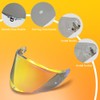 K6 Helmet Visor Replacement,Motorcycle Helmet Face Shield Sunscreen Anti Uv