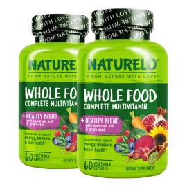 Naturelo Multivitaminico Natural Para Cabello Piel Uñas 60