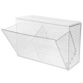 LALAFINA Wall Mount Bathroom Organizer Hanging Storage Basket for Makeup and Sundries Space-Saving Wall-Mounted Container Versatile Organizer for Kitchen Office and Bathroom